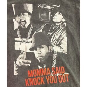 Rock Bells LL Cool J Momma Said Knock You Out Hip Hop Graphic T Shirt Size S M